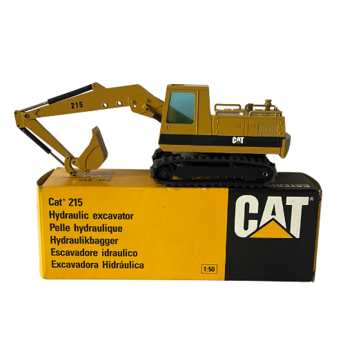 NZG Caterpillar CAT 215 Hydraulic Excavator 1:50 Scale, Art No 190