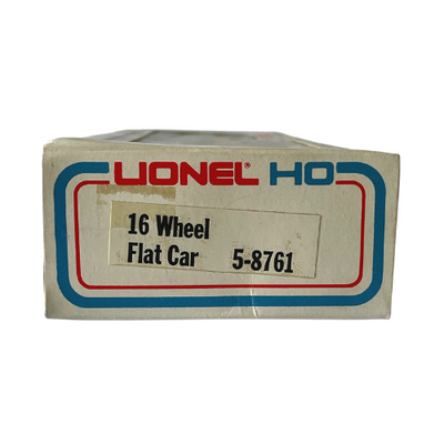 Lionel 16 Wheel Flat Car HO Scale 5-8761