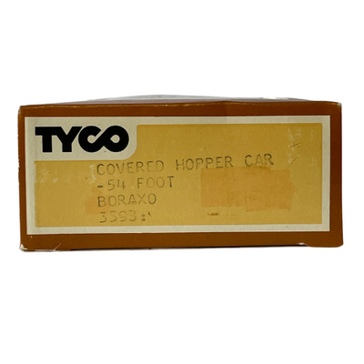 Tyco Boraxo Covered Hopper Car 54 foot 3593 HO Scale