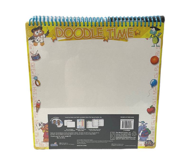 Dry-Erase Activity Book, Letters & Numbers