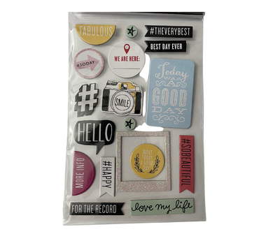 Me & My Big Ideas Cardboard Chipboard Value Pack-Insta Love