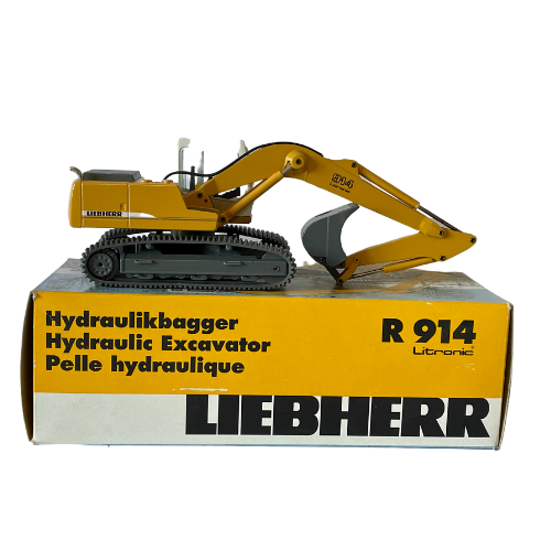 LIEBHERR R914 1:50 スケールモデル Conrad Liebherr Hydraulic Excavator R914 Litronic 1:50 scale 2838