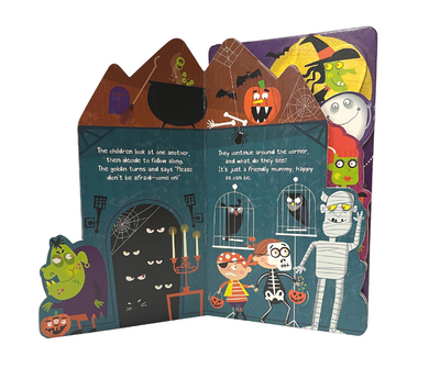 Who's Inside the Haunted House? Board book