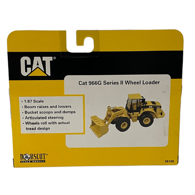 2002 Norscot CAT 966G Series II Wheel Loader 1:87 Scale 55109