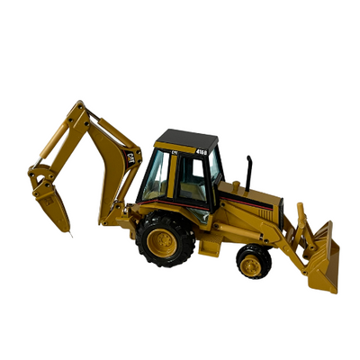 NZG Caterpillar CAT  416B Backhoe Loader with Hydraulic Hammer 1:50 Scale, Art No 3782