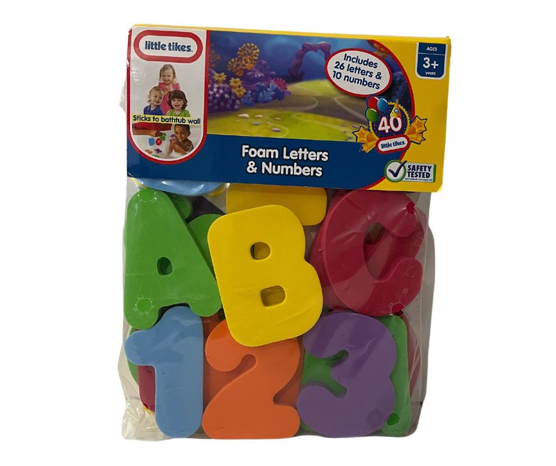 Little Tikes Bath Letter and Numbers Set