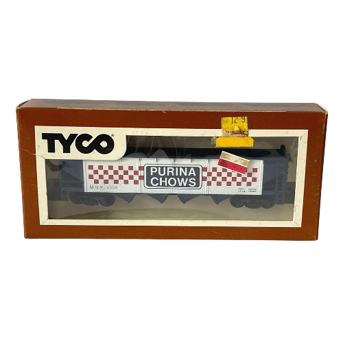 Tyco Purina Chow Billboard Hopper Car 336-D HO Scale