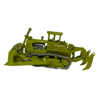 EMD Euclid C-6 Bulldozer Hydraulic Dozer with Cab and Ripper Scale 1:50 EMDM018