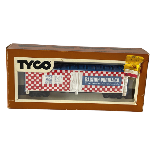 Tyco Ralston Purina Billboard Reefer 40 Foot Car 355E HO Scale