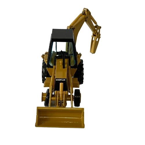 NZG Caterpillar CAT  416B Backhoe Loader with Hydraulic Hammer 1:50 Scale, Art No 3782