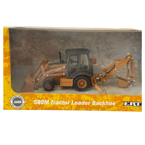 Ertl Case 580M Tractor Loader backhoe 1:50 scale 14155