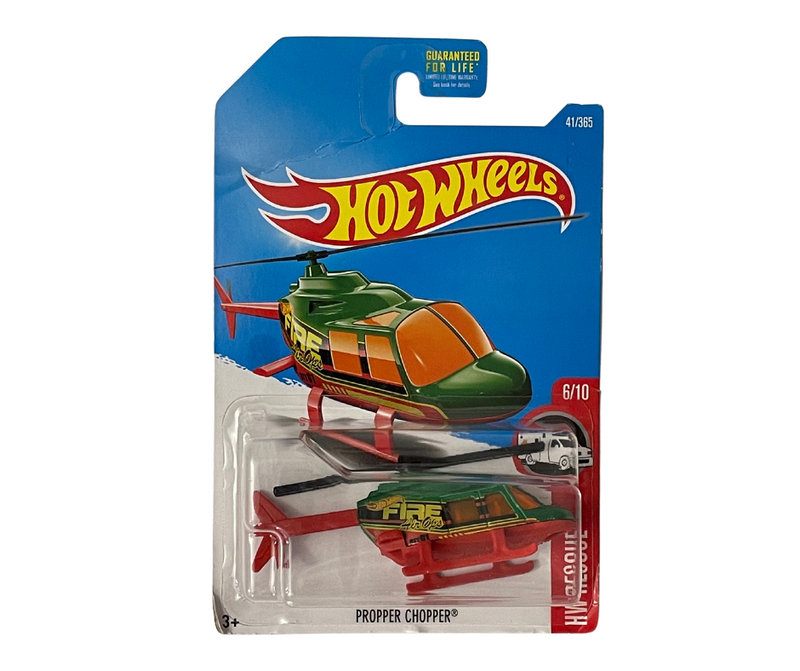 Hot Wheels 2015 HW Rescue Propper Chopper 6/10 - 41/365