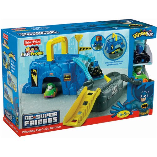 Fisher-Price Little People Wheelies DC Super Friends Play &
