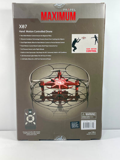 Propel Maximum X07 hand motion controlled drone